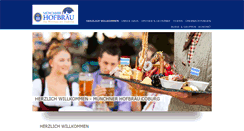 Desktop Screenshot of coburg-muenchnerhofbraeu.de